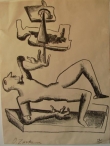 Osip Zadkine, litho